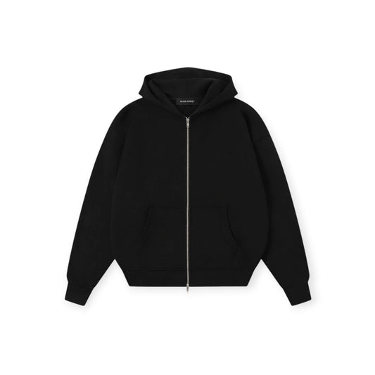 Krepking - Black Dual-Zip Hoodie