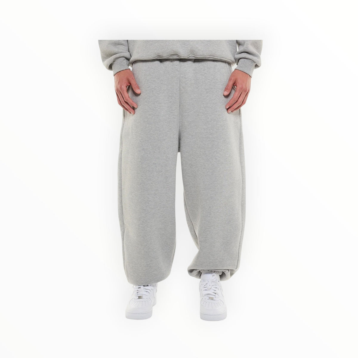 Krepking - Ash Grey Cuffed Pant